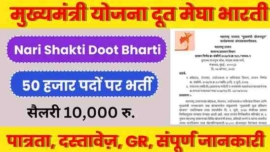 Mukhyamantri Yojana Doot Bharti 2024 Maharashtra