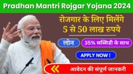 Pradhan Mantri Rojgar Yojana 2024, सभी बेरोजगार युवाओं को 5 लाख से 50 लाख तक का लोन मिलेगा